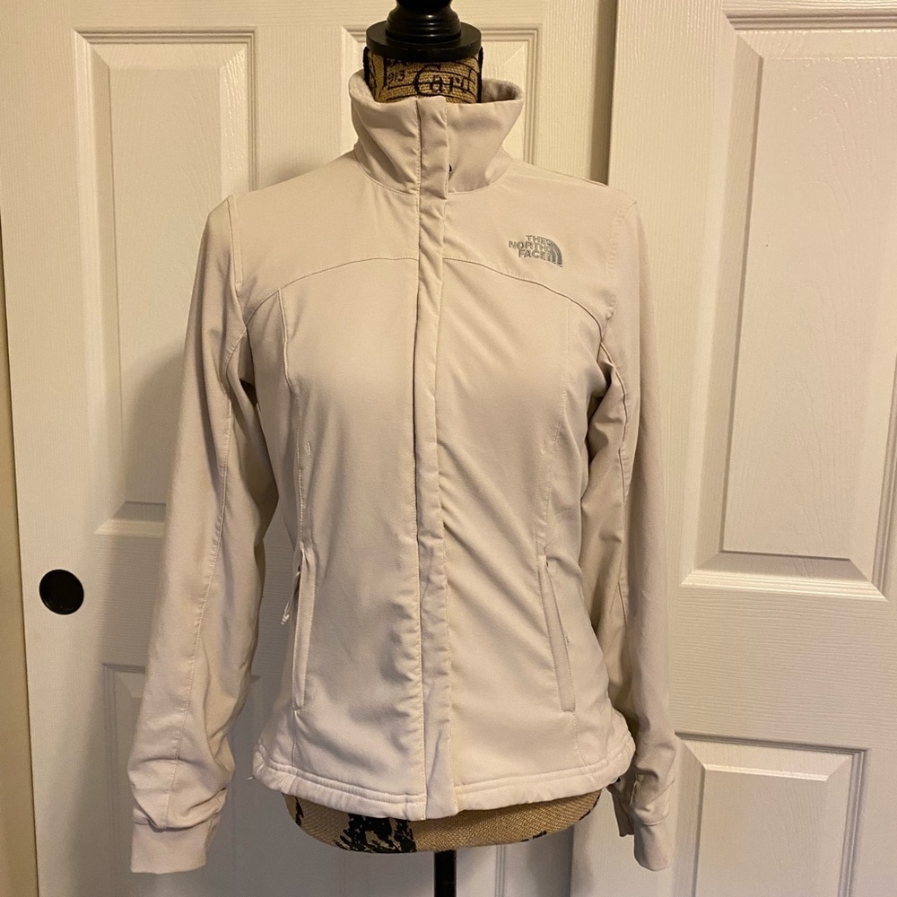 The North Face Full Zip Fleece Lined Wind breaker Jacket